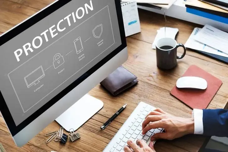 cybersecurity - man working on cybersecurity