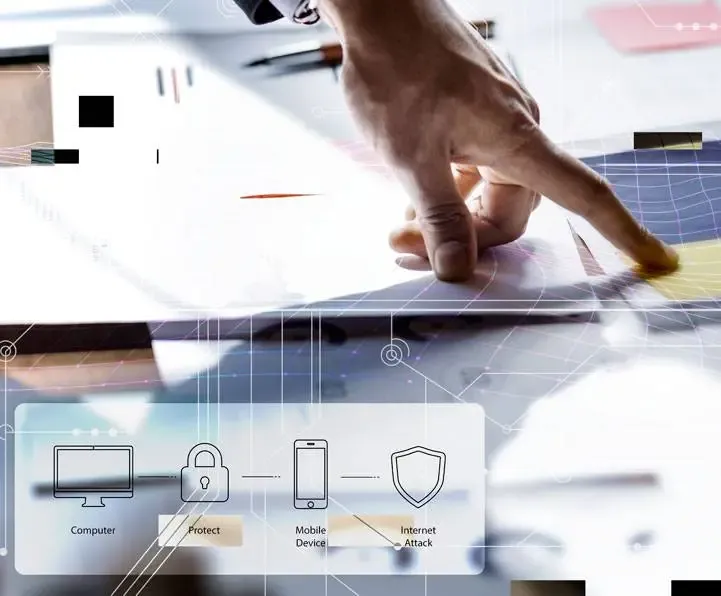 manage it services- man pointing on a plan